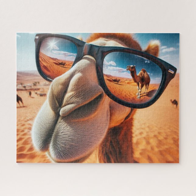 Puzzle cool Camel (Horizontal)