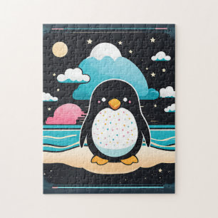 Puzzle Cool Cute Penguin Kawaii