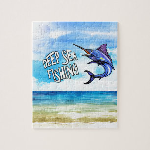 Puzzle Cool Deep Sea Fishing Ocean