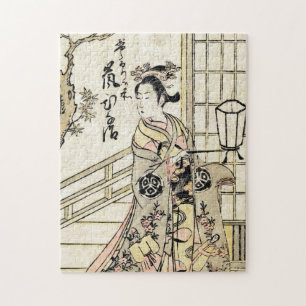 Puzzle Cool japonais vintage ukiyo-e geisha