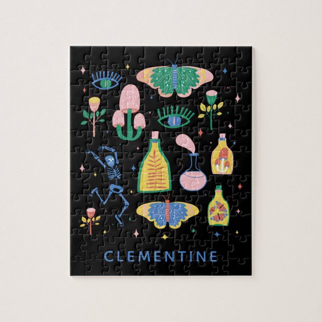 Puzzle Cool Potion magique Apothécaire Alchimie personnal (Vertical)