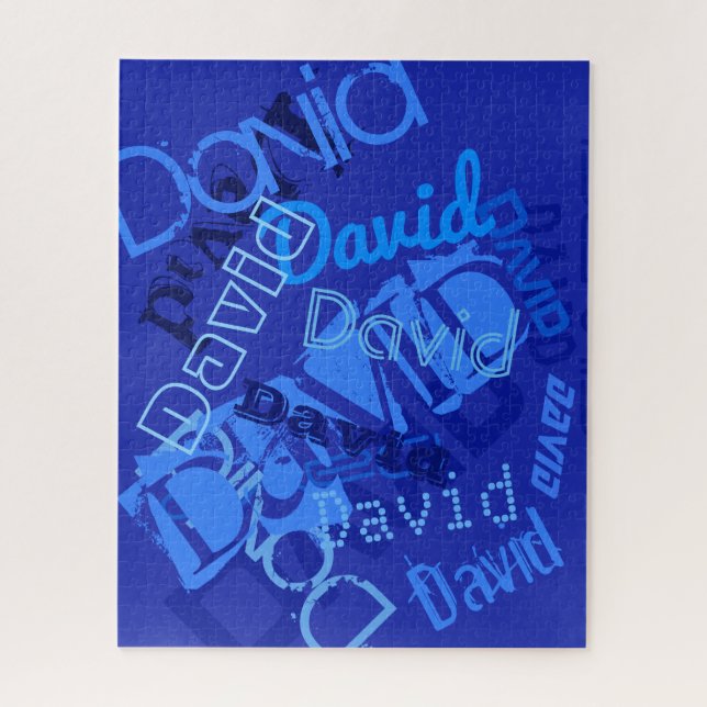 Puzzle Cool Tout nom Collage (Vertical)