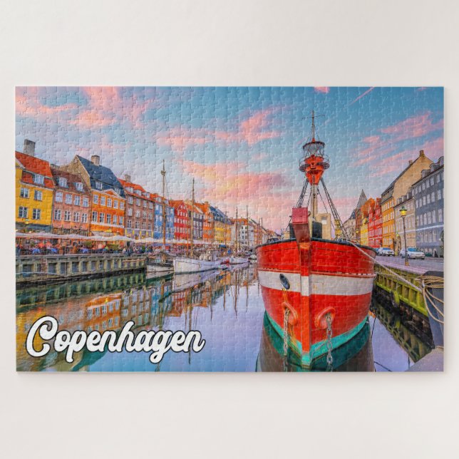 Puzzle Copenhague, Danemark (Horizontal)