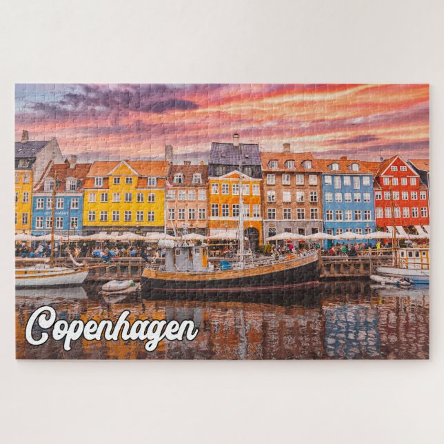 Puzzle Copenhague, Danemark (Horizontal)