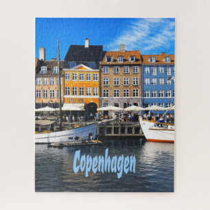 Puzzle Copenhague Danemark Capital Canal Homes Nyhavn