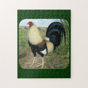 Puzzle Coq de combat de route de campagne