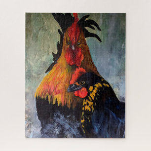 Puzzle Coq et poulet