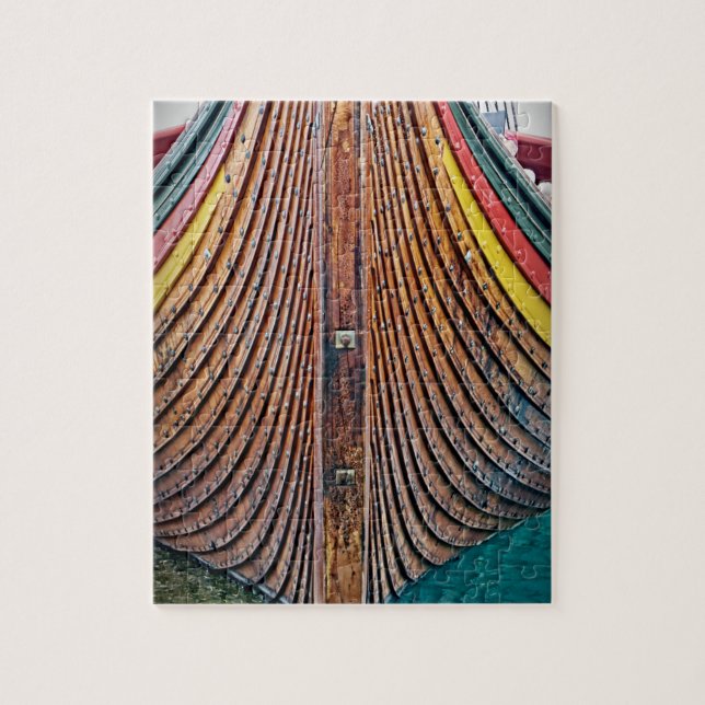 Puzzle Coque de bateau de Viking - 8x10 - 110 PCs. (Vertical)