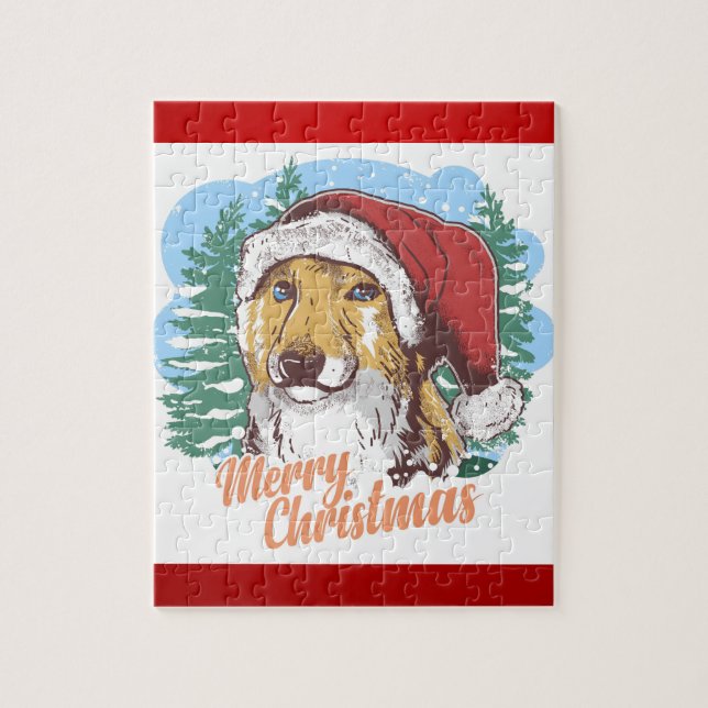 Puzzle Coque-Mate de Chien de Vacances (Vertical)
