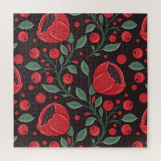 Puzzle Coquelicots rouges