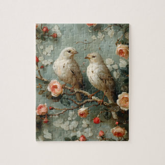 Puzzle Coquette Birds Floral