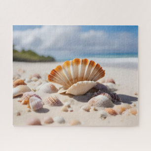 Puzzle Coquillages sur la plage