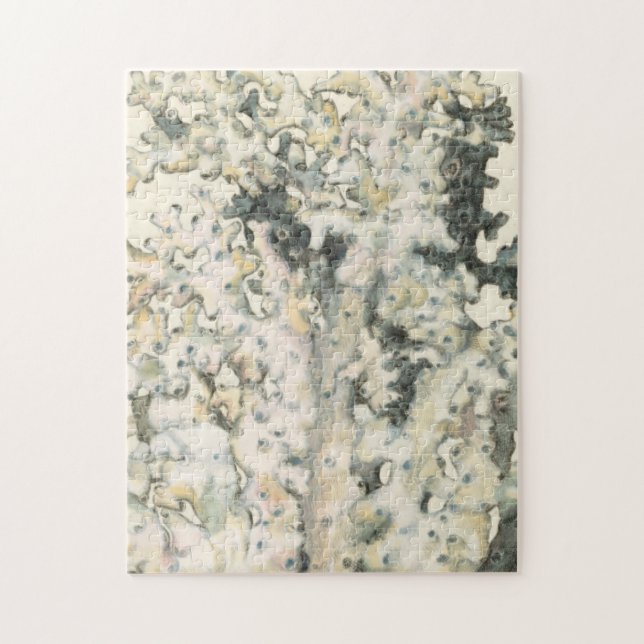 Puzzle Corail d'aquarelle antique (Vertical)