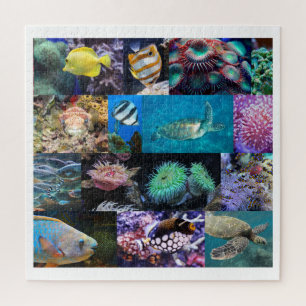 Puzzle Corail Reef Ocean Fish Animals, 10 ans, 676 pièces