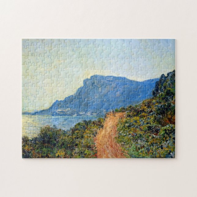 Puzzle Corniche de Monaco Monet Art (Horizontal)