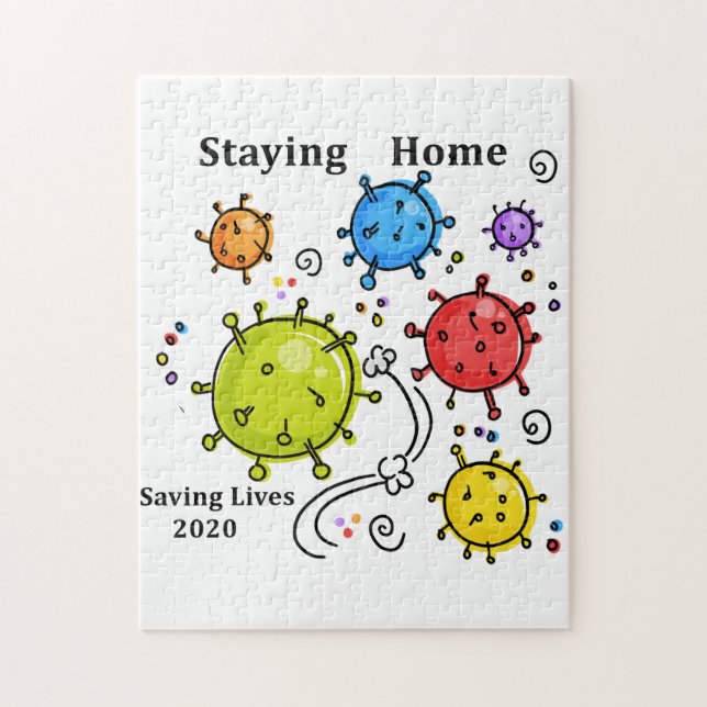 Puzzle Coronavirus (Vertical)