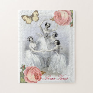 Puzzle corps de ballet, ballerine,