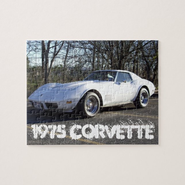 Puzzle Corvette Stingray 1975 (Horizontal)