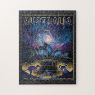 Puzzle Cosmic Australie Sydney Art Céleste