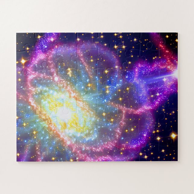 Puzzle Cosmic Fun Purple Party Crazy Event à Galaxy (Horizontal)