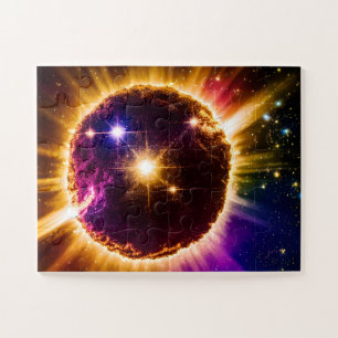 Puzzle Cosmic Purple U.F.O. Voler dans l'univers Extraord