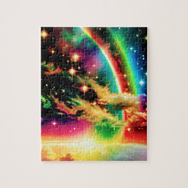 Puzzle Cosmic Rainbow Magical Event dans l'univers de l'I (Vertical)