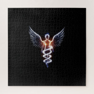 Puzzle Cosmic Spirituel Transparent Esprit Féminin