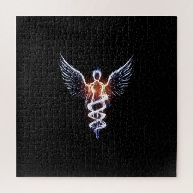 Puzzle Cosmic Spirituel Transparent Esprit Féminin (Vertical)