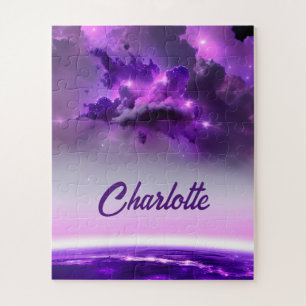 Puzzle Cosmic violet teintes dans Fantastique Fun Univers