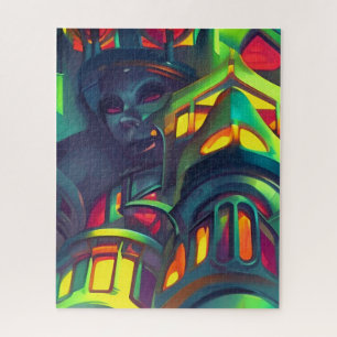 Puzzle Cosmopolis de Curiosity par Wombott