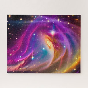Puzzle Cosmos Swirling Indigo Party Événement amusant dan