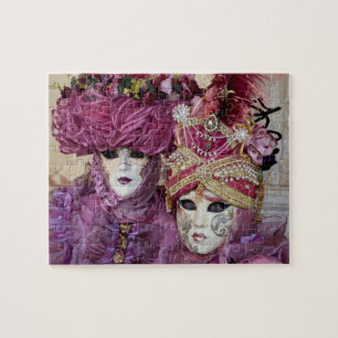 Puzzle Costume de carnaval pourpre, Venise