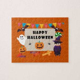 Puzzle Costume enfant coloré Halloween Party