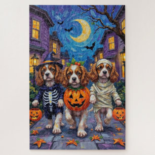 Puzzle Costumes d'Halloween pour Cavalier King Charles Sp