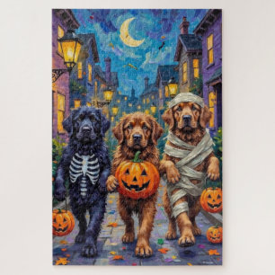 Puzzle Costumes d'Halloween pour la tournée des friandise