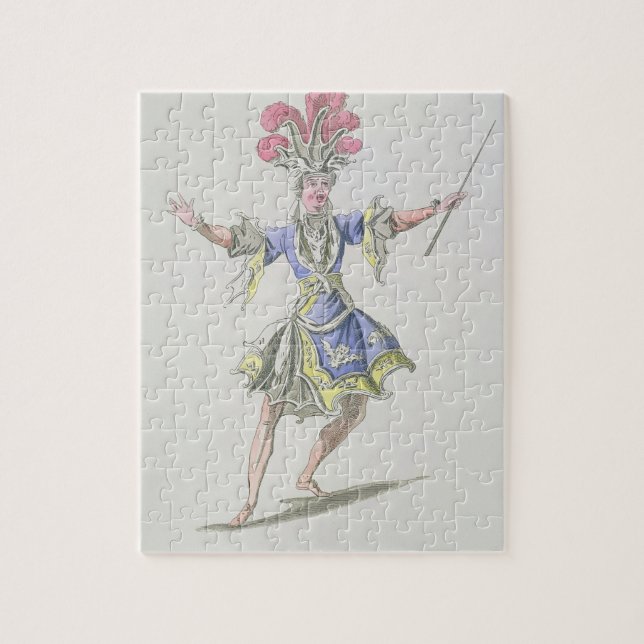 Puzzle Costumez la conception pour le magicien, dans (Vertical)