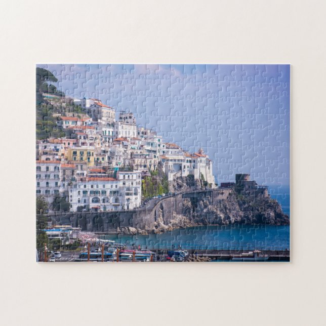 Puzzle Côte d'Amalfi Cinque Terre Italie Été pittoresque (Horizontal)