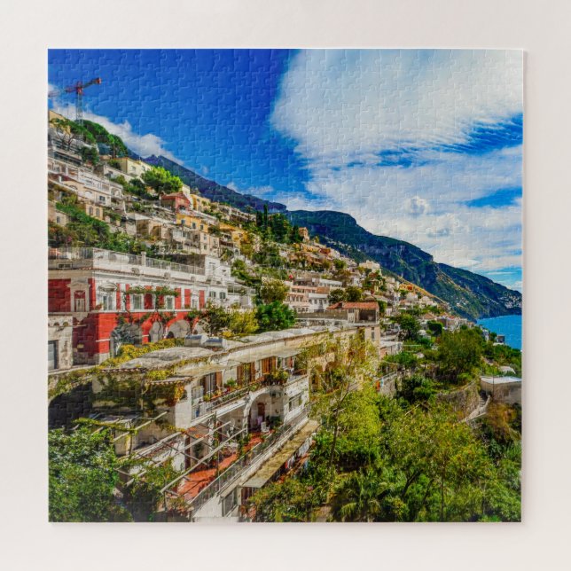 Puzzle Côte d'Amalfi Cinque Terre Italie Été pittoresque (Horizontal)
