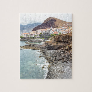 Puzzle Côte portugaise avec le village de montagnes de