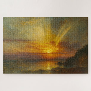 Puzzle côtier de Brixham Sunrise dans le style de 