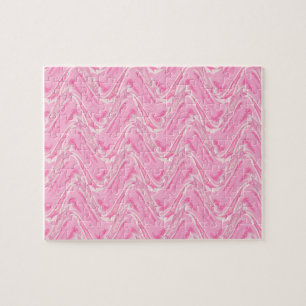 Puzzle Coton Candy rose Abstrait