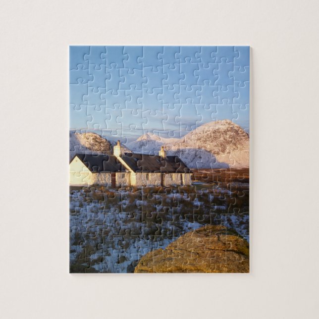 Puzzle Cottage Blackrock, Glencoe, Highlands, Écosse (Vertical)