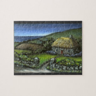 Puzzle Cottage en pierre dans le Donegal