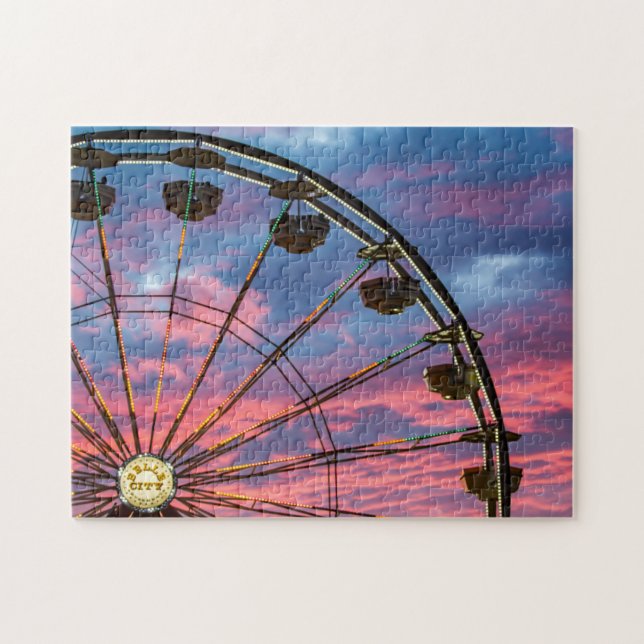 Puzzle Coucher de soleil à l'Iowa State Fair à Des Moines (Horizontal)