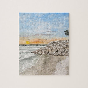 Puzzle Coucher de soleil de Bradenton Beach Floride