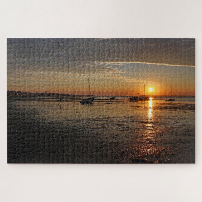 Puzzle Coucher de soleil de Provincetown. (Horizontal)