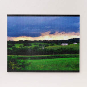 Puzzle Coucher de soleil du Wisconsin