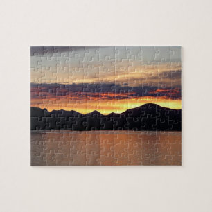 Puzzle Coucher de soleil en Alaska I Photographie de l'Al