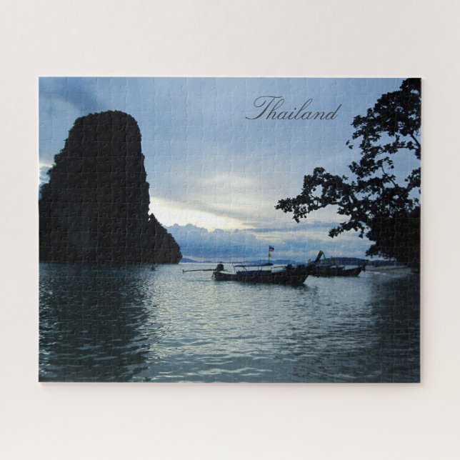 Puzzle Coucher de soleil en Thaïlande (Horizontal)