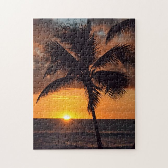 Puzzle Coucher de soleil hawaïen - 11x14 - 252 pc